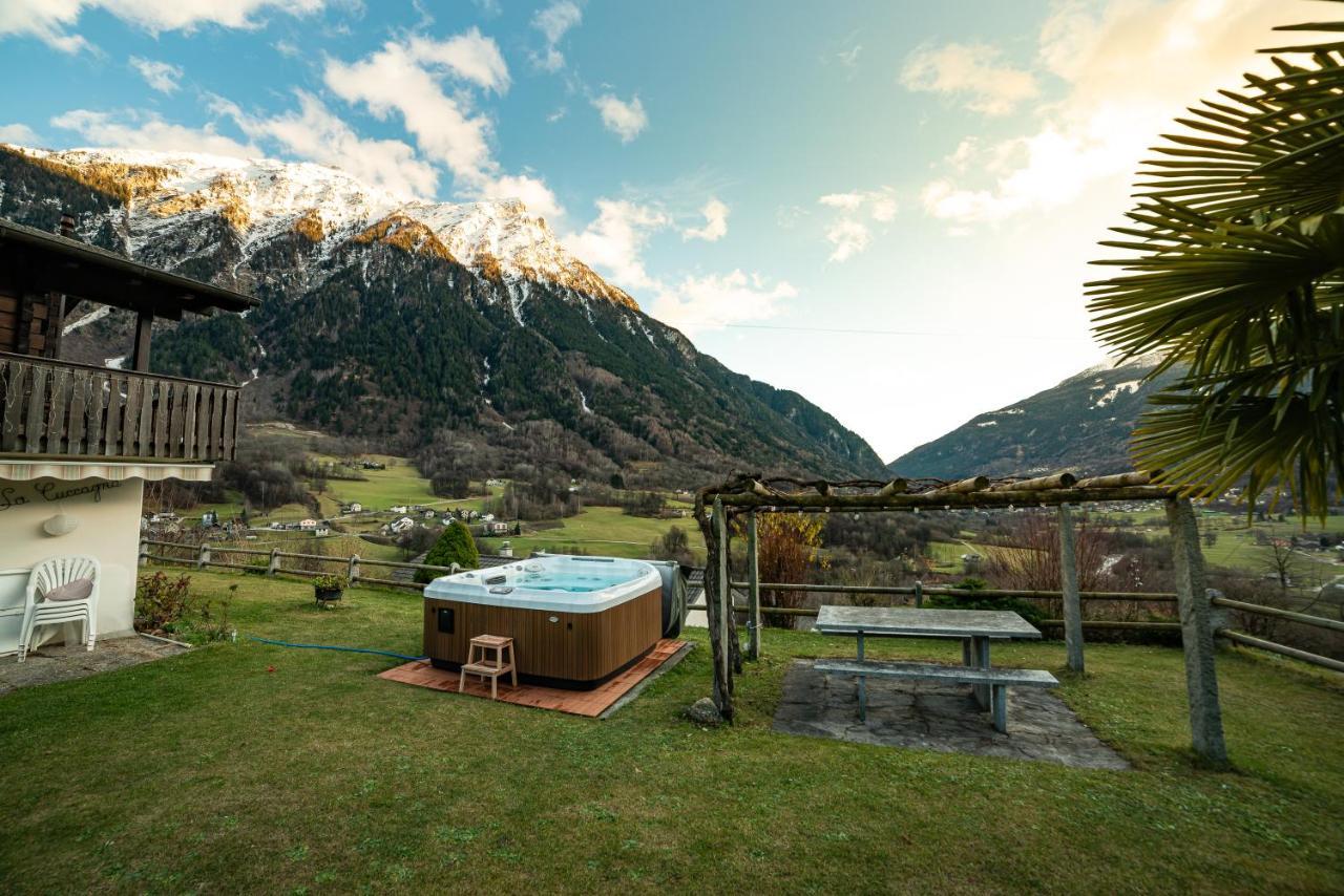 Modern Charme Studio In Chalet Villa Ponto Valentino Eksteriør billede