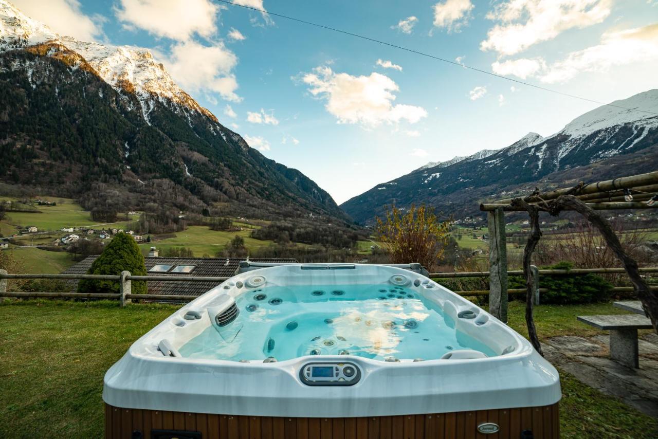 Modern Charme Studio In Chalet Villa Ponto Valentino Eksteriør billede
